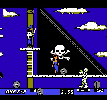 Skull & Crossbones (USA) (Unl) screen shot game playing